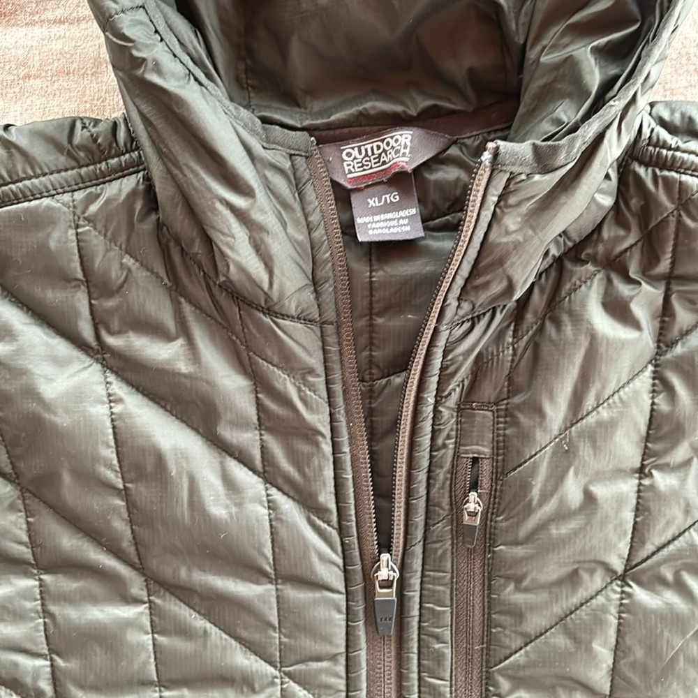 Outdoor Research Cyprus Hybrid Wool full Zip Hoodie - Picture 8 of 10